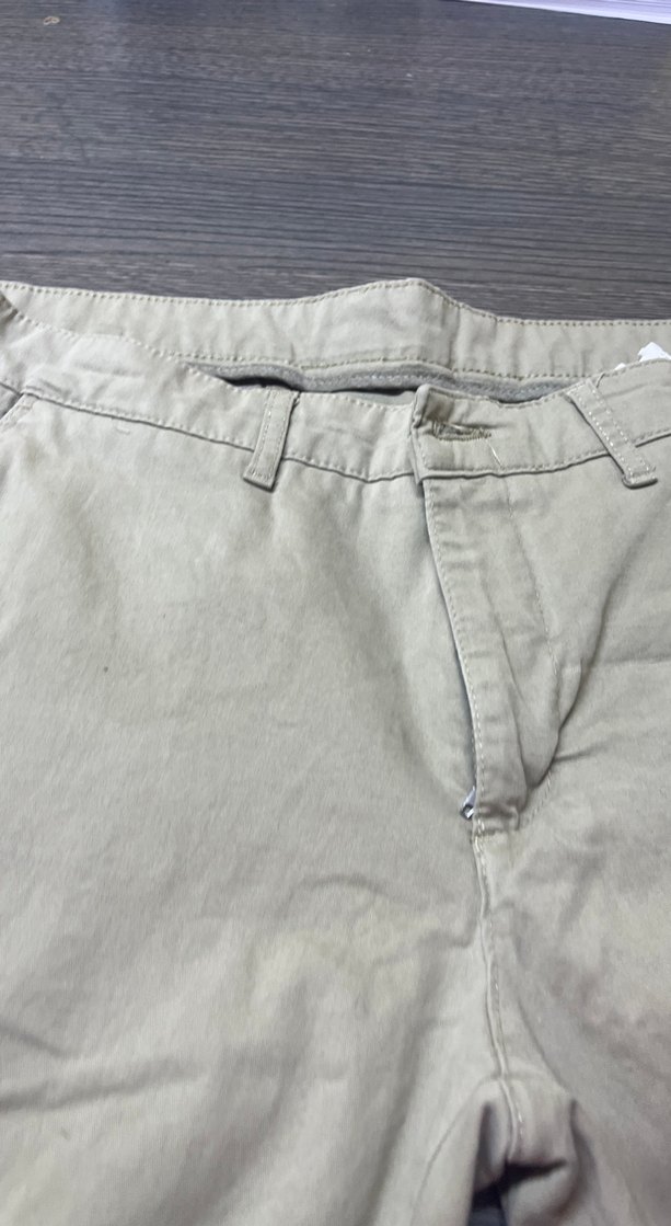 Bej Regular Fit Erkek Keten Pantolon 54  beden - Görsel 2