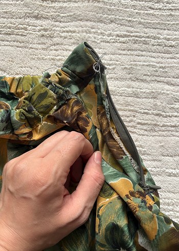 Bohem Tarz Uzun Desenli Etek - Görsel 3