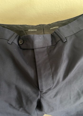 Erkek Lacivert Regular Fit Ofis Pantolonu - Görsel 2