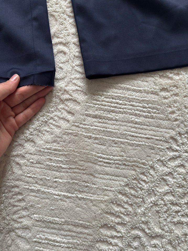 Erkek Lacivert Regular Fit Ofis Pantolonu - Görsel 4