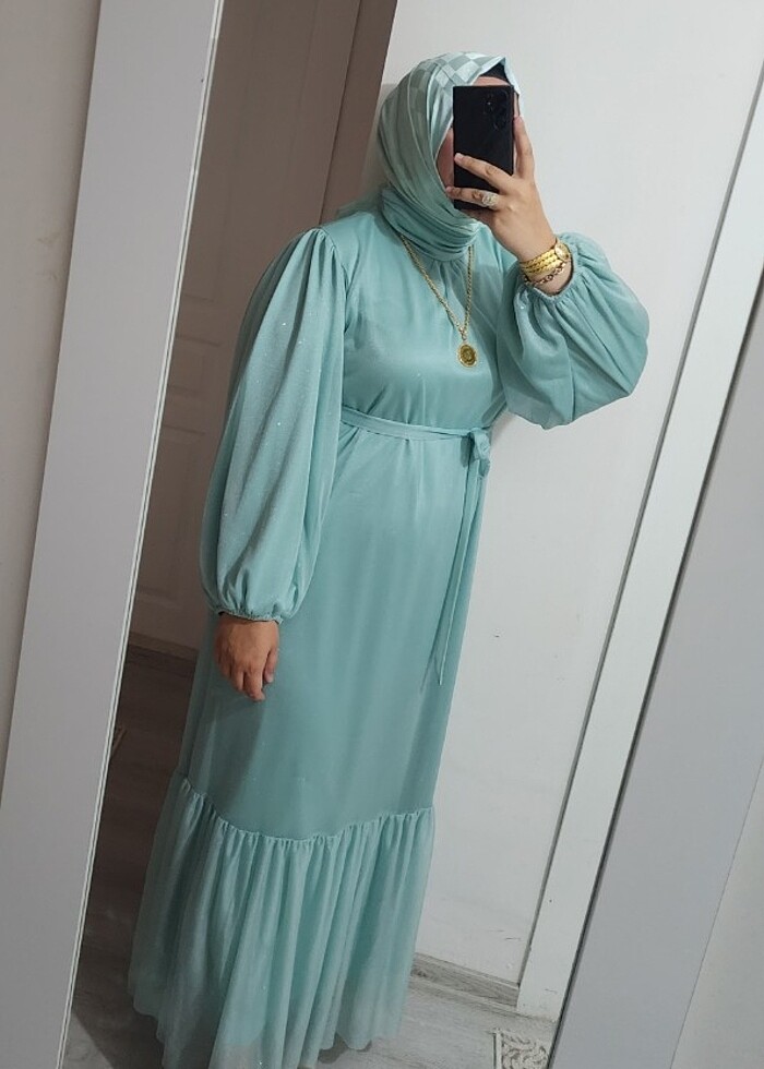 Melike Tatar Elbise - Görsel 2