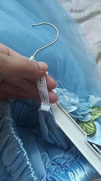 6 Yaş Beden mavi Renk Cocuk etek