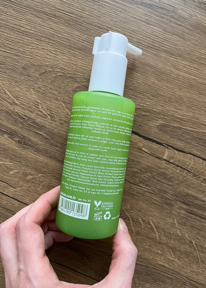 Olalab Green Biotics Bariyer Onarıcı Temizleme Jeli - Görsel 2