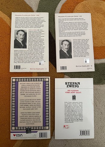 Beden Stefan Zweig Kitap Seti - 4 Kitap
