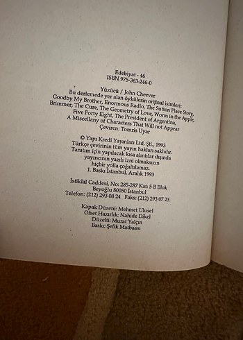 John Cheever - Yüzücü Romanı
