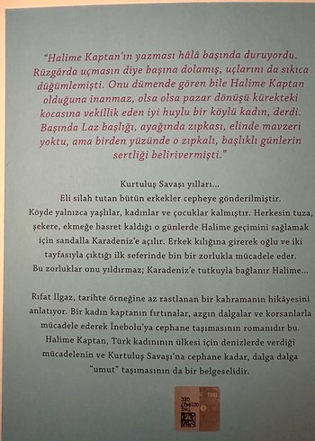 Beden Renk Halime Kaptan - Rıfat Ilgaz Romanı