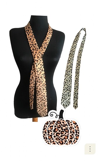El yapımı leopar kıravat