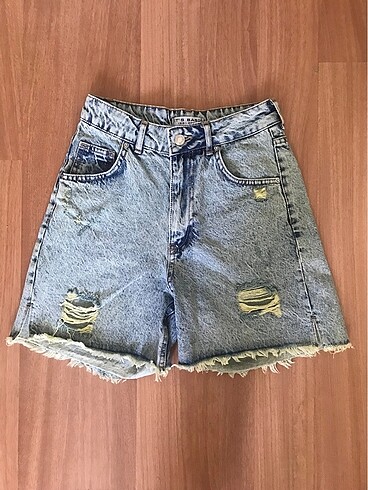 s Beden Y2k grunge Yüksek bel şort jean
