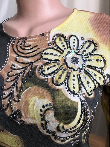 m Beden çeşitli Renk Y2k designer bluz