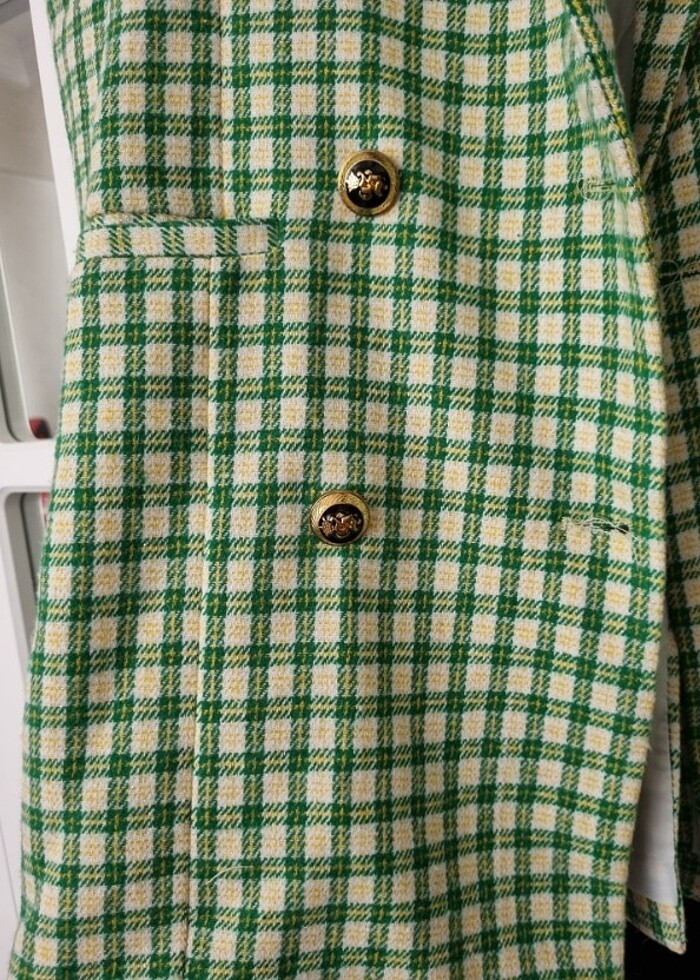 Yeni yeşil blazer ceket - Görsel 2