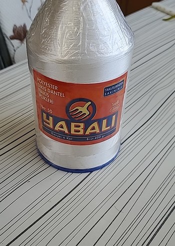 yabali Polyester Dantel İplik No:50