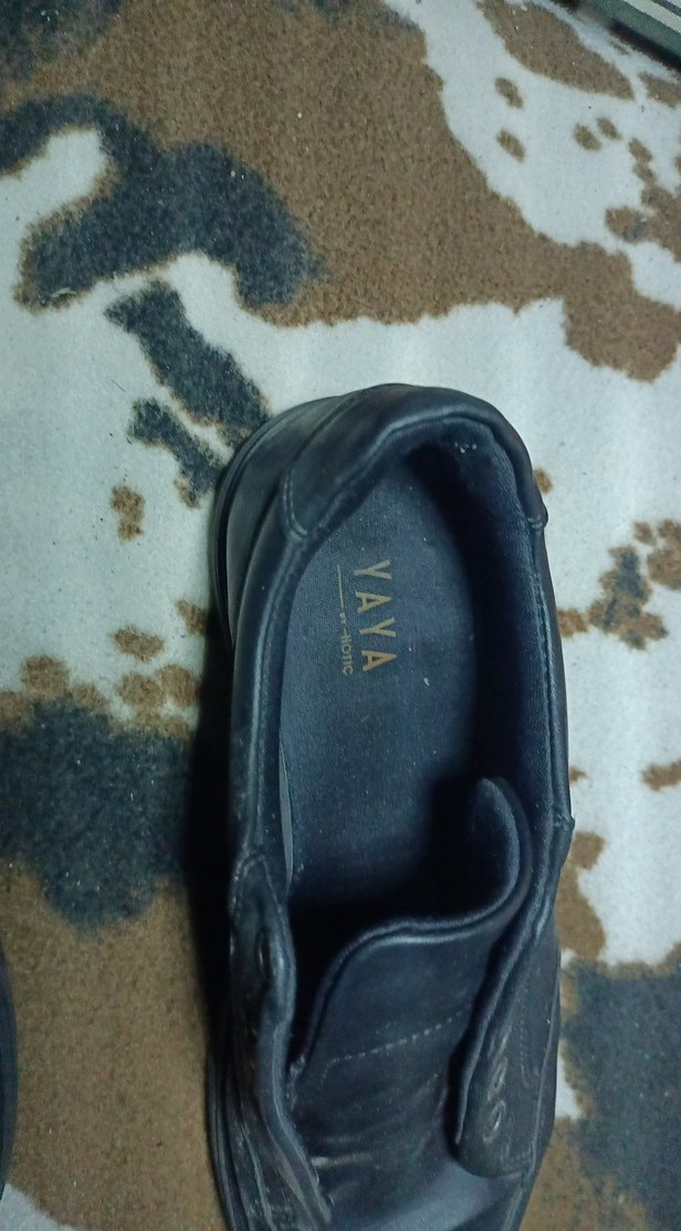 Siyah Kadın Deri Günlük Spor Ayakkabı - Görsel 3