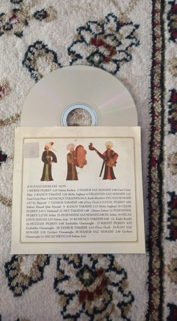 Sultan Bestekârlar Tarih Kitabı ve CD - Görsel 2