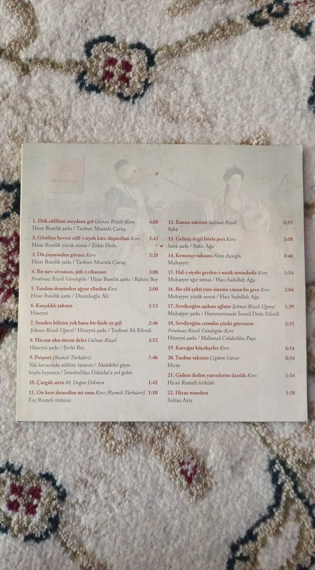 Harem'de Neşe - Sanat VCD müzik - Görsel 2