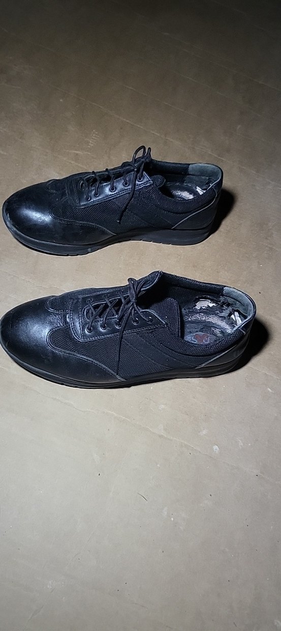 Siyah Goth Erkek Bağcıklar - Görsel 2