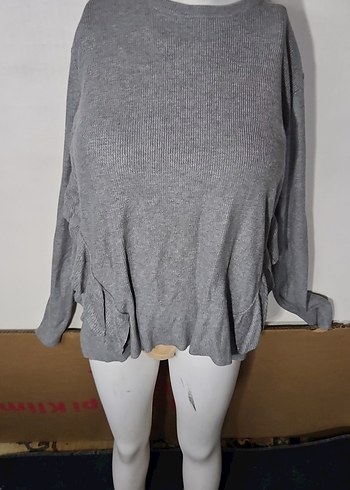 ipekyol Gri Oversize Triko Kazak