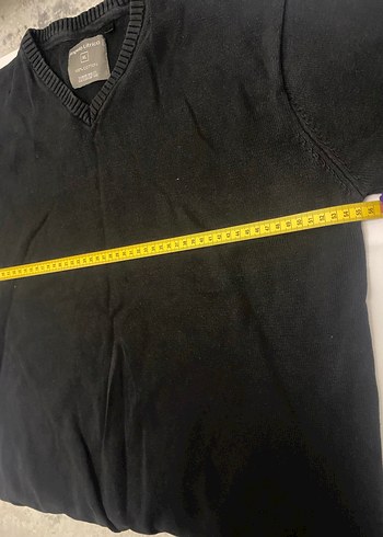 Siyah Erkek Kazak - Görsel 4