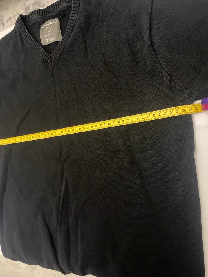 Siyah Erkek Kazak - Görsel 4