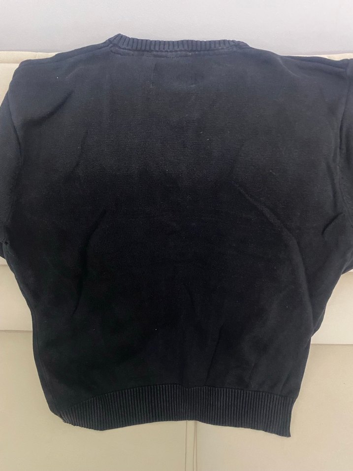 Siyah Erkek Kazak - Görsel 2