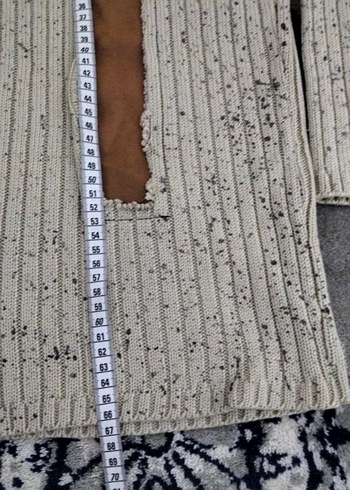 AÇIK KAHVE ŞIK Fermuarlı HIRKA - Görsel 4