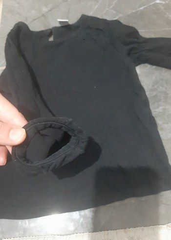 Kızlar için Kırmızı Uzun Kollu Tişört - Görsel 6