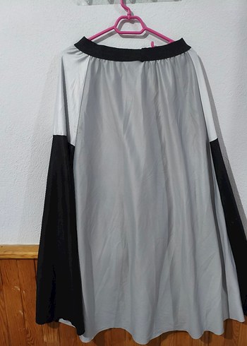 Gri Siyah Salaş Uzun Etek - Görsel 2