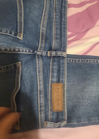 Mavi Fitted Denim kız çocuk pantolon - Görsel 2