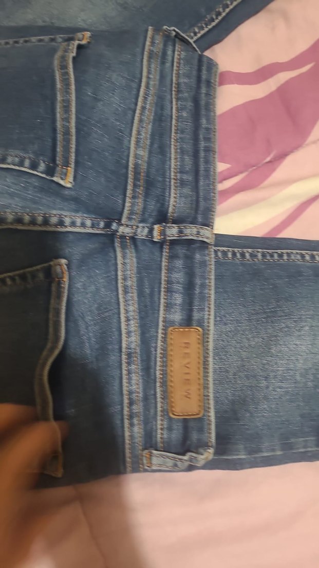 Mavi Fitted Denim kız çocuk pantolon - Görsel 2