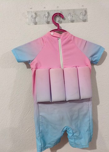 Pembe Flamingo Desenli Çocuk Yüzme Seti - Görsel 3