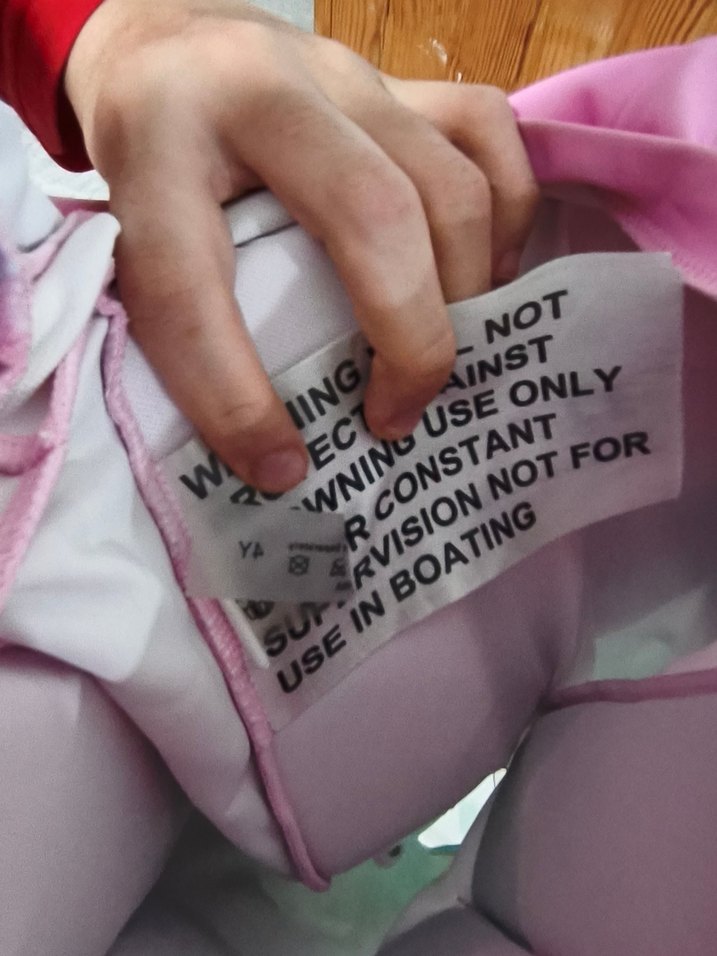 Pembe Flamingo Desenli Çocuk Yüzme Seti - Görsel 5