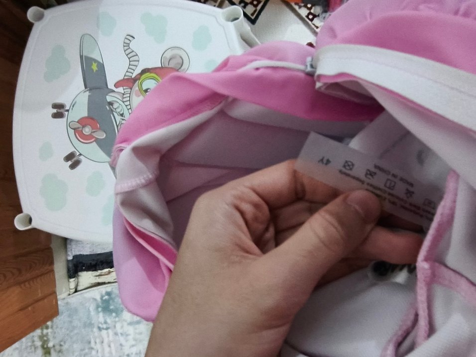 Pembe Flamingo Desenli Çocuk Yüzme Seti - Görsel 4