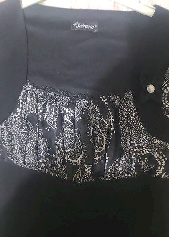 Siyah Drapeli Uzun Straplez Kadın Elbise - Görsel 3