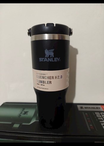 Stanley Quencher H2.0 Siyah Termos - Görsel 2
