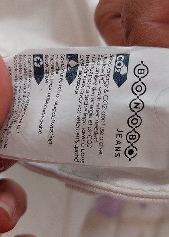 Kadın Beyaz jeans - Görsel 5