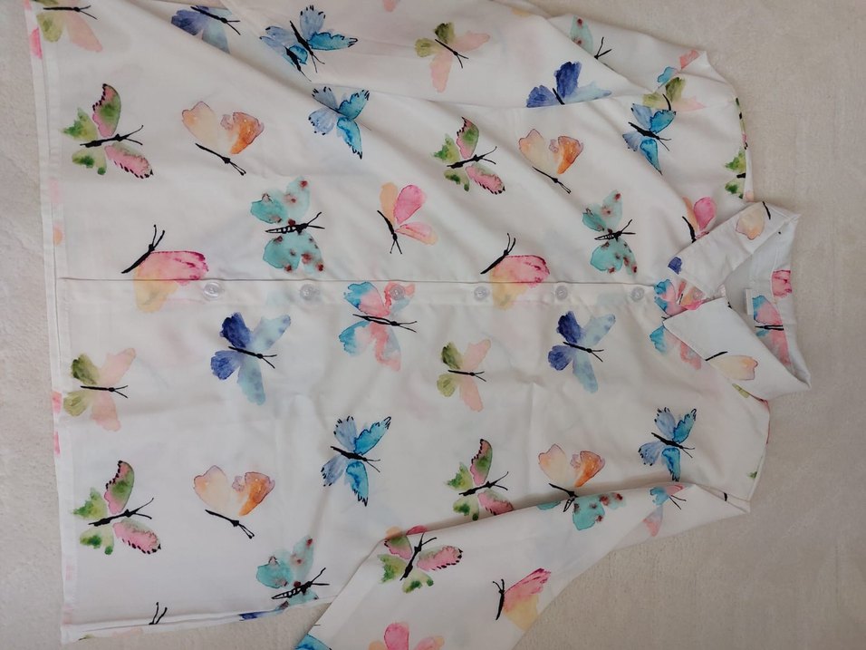 kelebekli Gömlek - Görsel 4