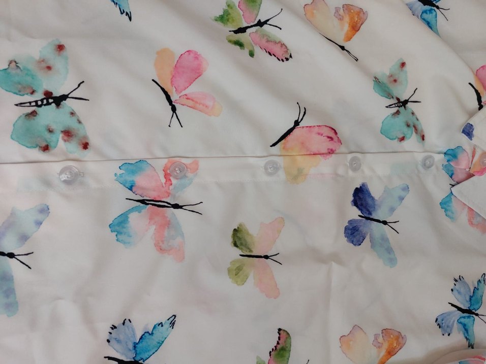 kelebekli Gömlek - Görsel 3