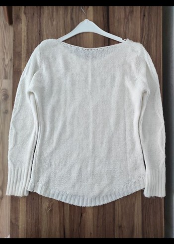 beyaz kazak - Görsel 2