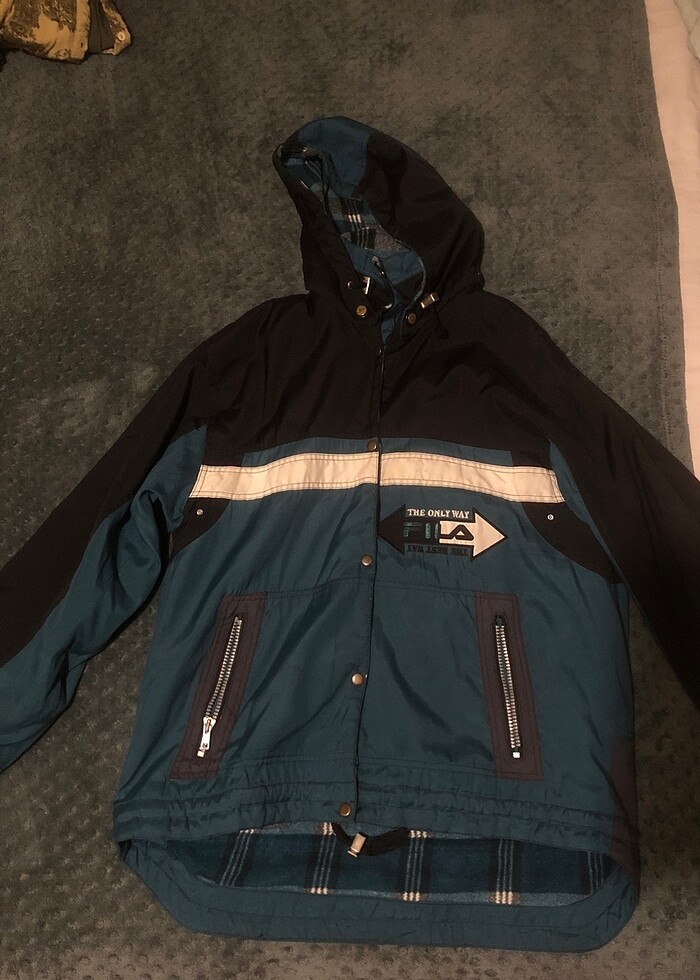 vintage oversize mont - Görsel 2