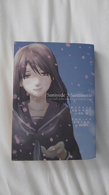 saniyede 3 santimetre manga