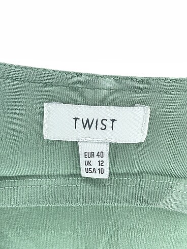 40 Beden haki Renk Twist Günlük Elbise %70 İndirimli.