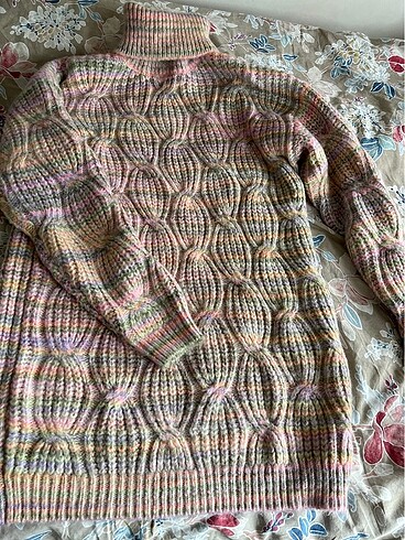 Zara elbise tunik kazak