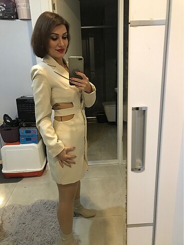 Bershka blazer elbise