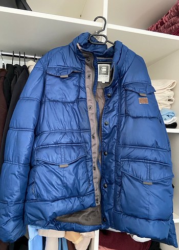 G-STAR RAW Mavi Erkek Mont yurtdışından alındı - Görsel 2