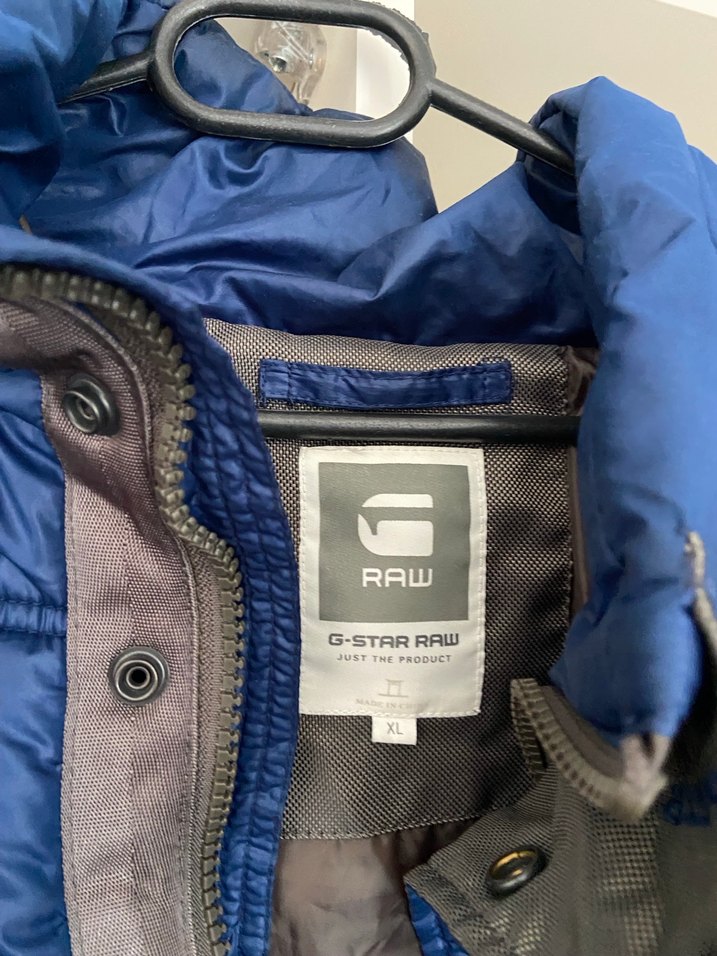 G-STAR RAW Mavi Erkek Mont yurtdışından alındı - Görsel 3