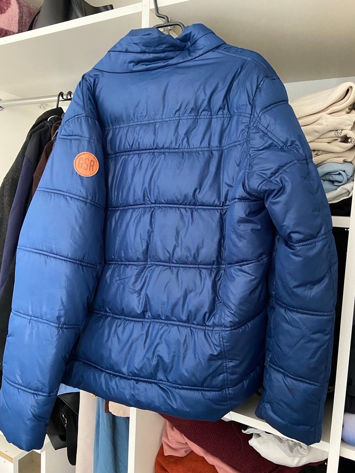 G-STAR RAW Mavi Erkek Mont yurtdışından alındı - Görsel 4