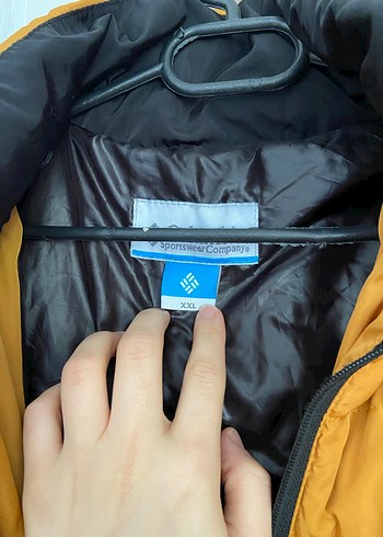 Columbia Sarı Fermuarlı Erkek Mont - Görsel 3