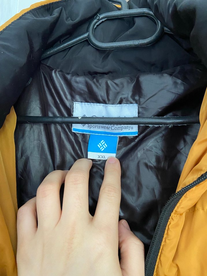 Columbia Sarı Fermuarlı Erkek Mont - Görsel 3