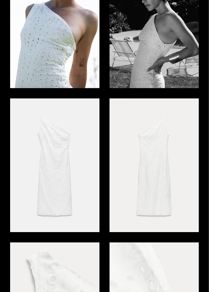 Zara yeni beyaz elbise - Görsel 2