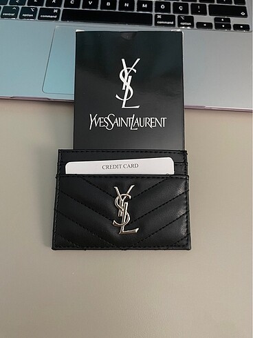ysl siyah kartlık kutulu