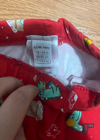 18-24 Ay Beden Pamuklu Pijama Takımı